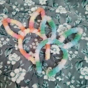 Colorful Fuzzy Bunny Ear Headbands